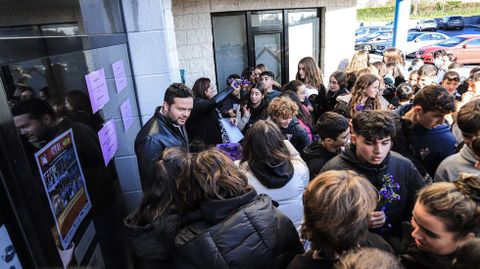 Actos en Cerceda, con escolares