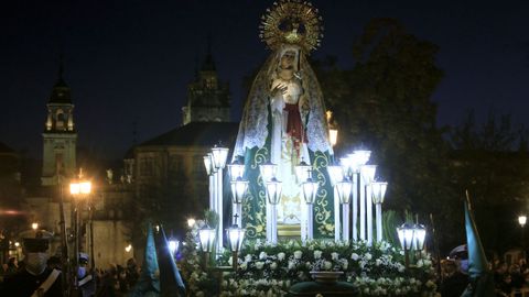 Procesión de la Virgen de la Esperanza, organizada por la Insigne Cofradía de la Virgen de la Esperanza. 