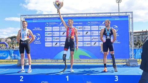 Gran final mundial de paratriatlón en Pontevedra
