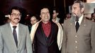 Castro, Gadafi y Daniel Ortega, en 1986
