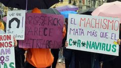 Manifestacin estudiantil en Oviedo por el 8M