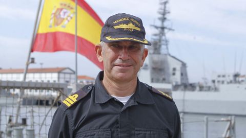 Antonio Estevan, comandante de la F-104