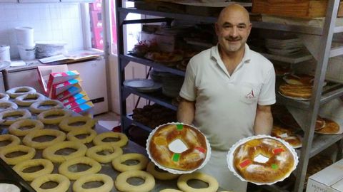 Roscones de Reyes de La Alianza de Mondoñedo, en una imagen de archivo