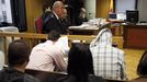 Imagen del juicio en el 2009 por el doble accidente mortal de Jenaro de la Fuente