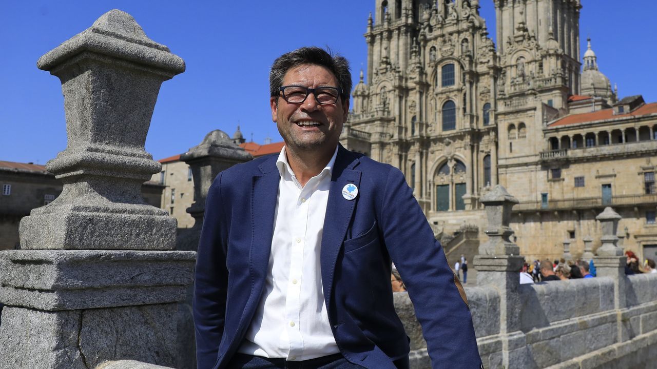 Gonzalo Prez Jcome, candidato de Democracia Ourensana.