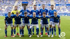 Once titular del Real Oviedo ante el Lugo