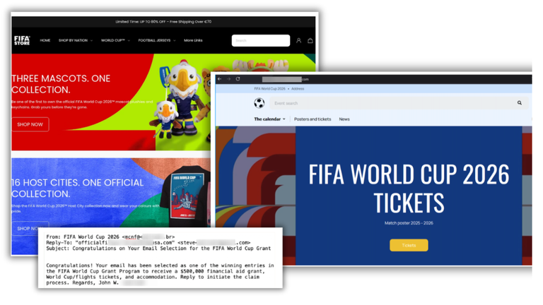 Entradas falsas, correos trampa y tiendas fraudulentas: las estafas que llegan con el Mundial