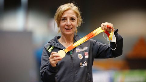 Esther Pedrosa, plusmarquista mundial de 3.000 metros en máster F60.