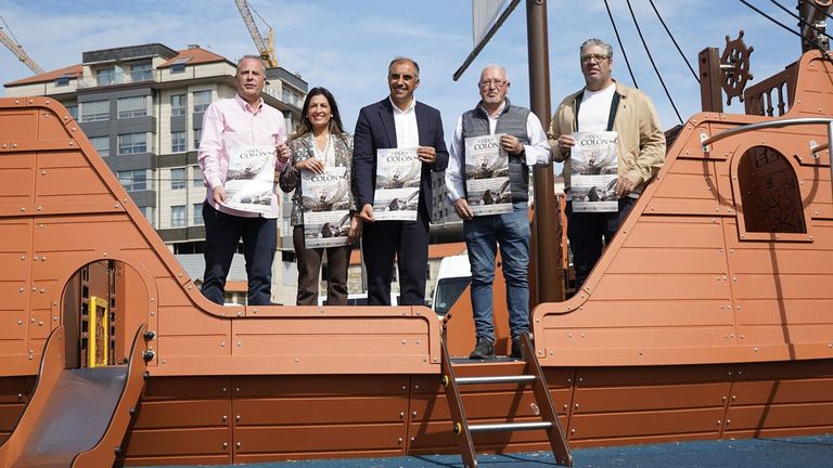 Mundo Nores, pregoeiro do Día de Colón, celebración que conxuga en Combarro lecer, cultura e historia