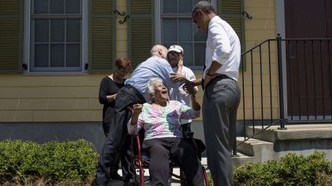 El presidente Obama ha visitado Nueva Orleans, en el dcimo aniversario del huracn Katrina