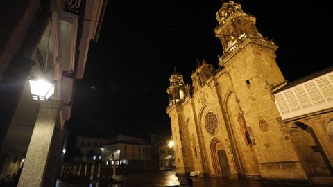 Fachada de la Catedral de Mondoedo, donde se celebrarn numerosos actos navideos