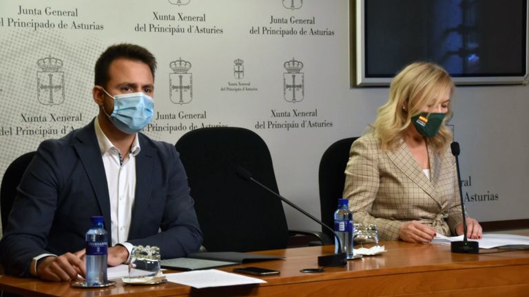 Álvaro Queipo y Sara Álvarez Rouco