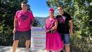 Borja, Anta y lvaro, organizadores de las Festas de Chandrexa do Sil