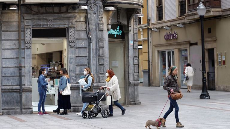 Calle Corrida, en Gijón