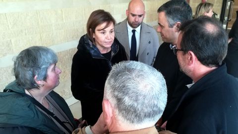 Carmen Moriyón y Jesús Martínez Salvador, conversan con Iván Fernández Ardura y Dulce Gallego