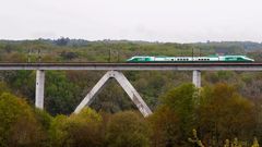 Viaducto del Arnoia, en la lnea de alta velocidad a Galicia