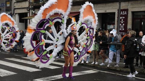 En O Carballio celebr el desfile de entroido 