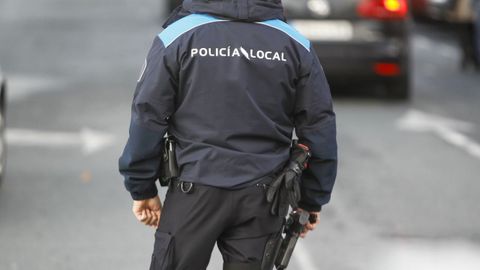 Imagen de archivo de la Policía Local de Ferrol, que realizó un persecución por carreteras secundarias de la zona.