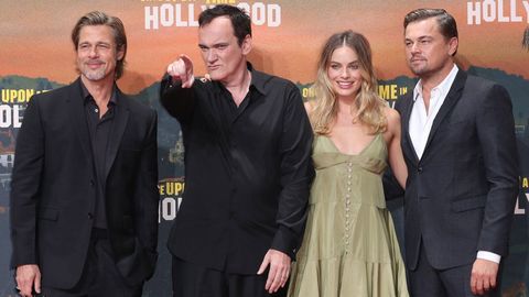 Pitt, Tarantino, Robbie y DiCaprio, el 1 de agosto, en la «première» de Berlín