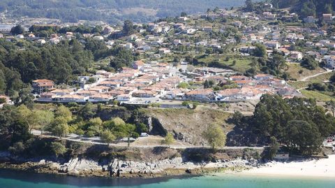 Vista del litoral de Marín, en imagen de archivo.