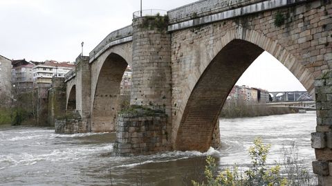 Inundaciones en la provincia de Ourense.En Ourense la crecida del Miño provocó varias inundaciones