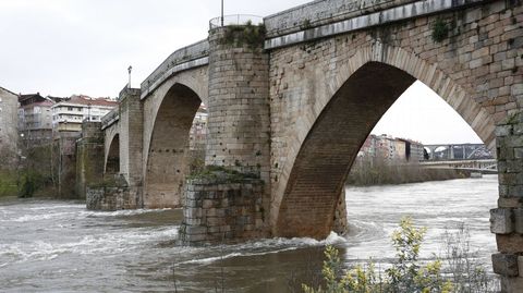 Inundaciones en la provincia de Ourense.En Ourense la crecida del Mio provoc varias inundaciones