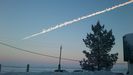 Imagen del meteorito de Chelyabinsk (Rusia) de febrero del 2013