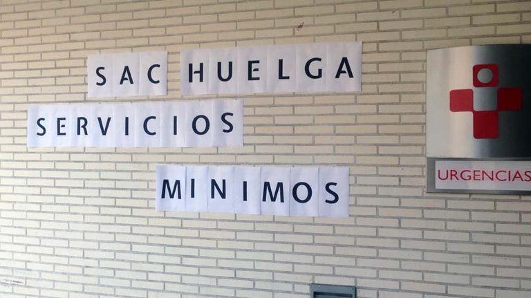 Huelga de médicos y enfermeras Servicio de Atención Continuada (SAC), en Atención Primaria