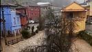 Inundaciones en Villoria, Laviana. Asturias