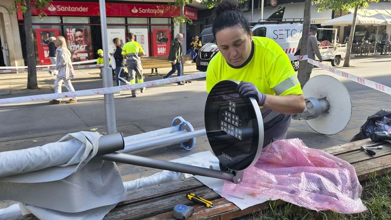 La renovación de la iluminación pública en Pontevedra ronda ya las 20.000 farolas