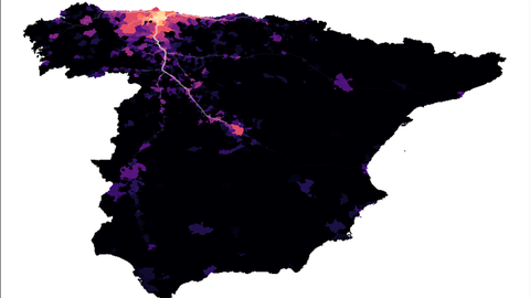 Desplazamientos entre Asturias y Madrid