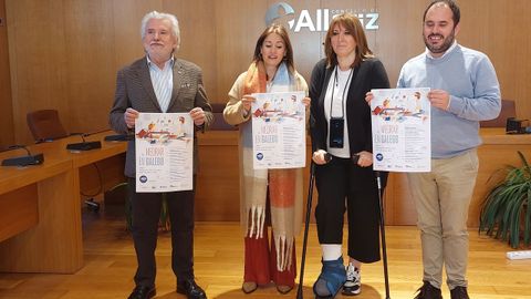 Rosendo Fernández, Olga Quintana, Cristina Cid y Marcos Maceira