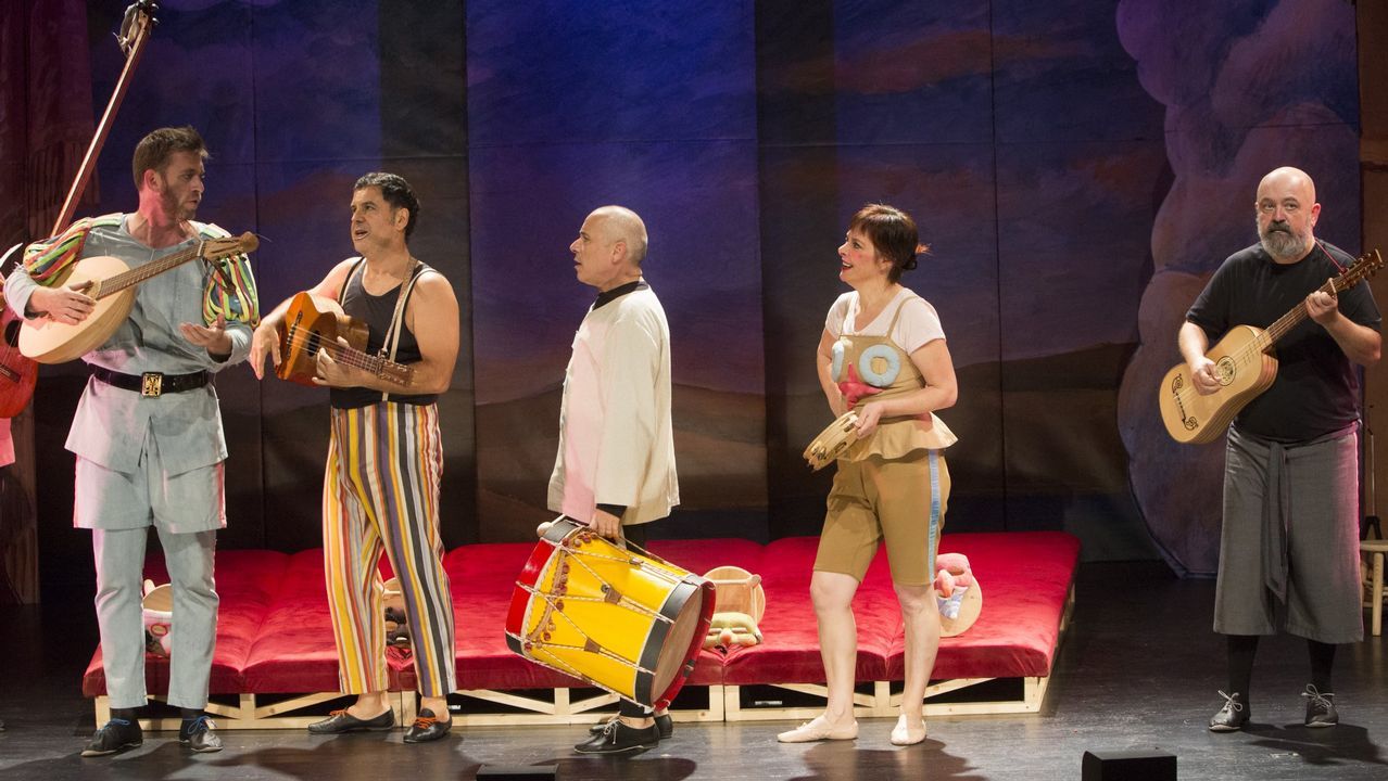 Contra Producci�ns pone en escena el espect�culo de teatro cl�sico �Commedia�