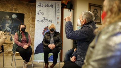 Una de la sesión de As Voces das Mulleres