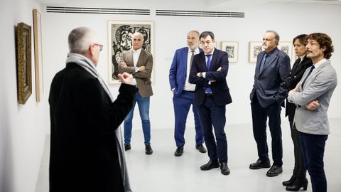 A exposición repasa a obra de madurez de Laxeiro.