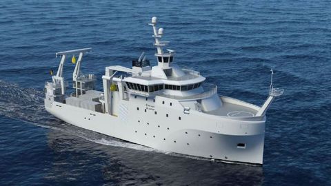 Freire Shipyard. El astillero vigués ha ganado el concurso para construir un buque oceanográfico para Bélgica. El buque tiene un plazo de entrega de 28 meses y está presupuestado en 54 millones. Con diseño de Rolls-Royce, sustituye a otro buque de 33 años de antigüedad