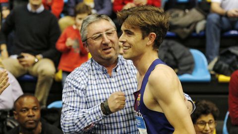 El Campeonato de España de Atletismo invade Ourense .Un espectacular ambiente rodeó a los primeros títulos absolutos de pista cubierta que se dirimieron en Galicia