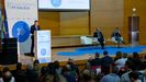 El conselleiro de Educacin, esta maana en la presentacin de la nueva estrategia de FP.