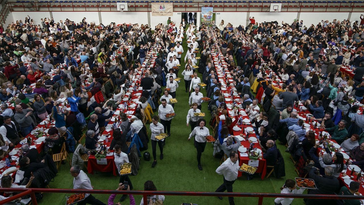 Imagen del recinto de la comida oficial en la pasada edici&oacute;n de la fiesta