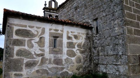 Algunas iglesias tambin estn decoradas con esgrafiados, como la Cicilln, en Taboada