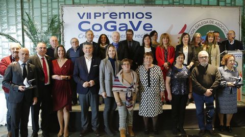 PALEXCO ENTREGA DE PREMIOS DE LA CONFEDERACION GALEGA DE ASOCIACIONES VECIÑAIS ROSALIA DE CASTRO