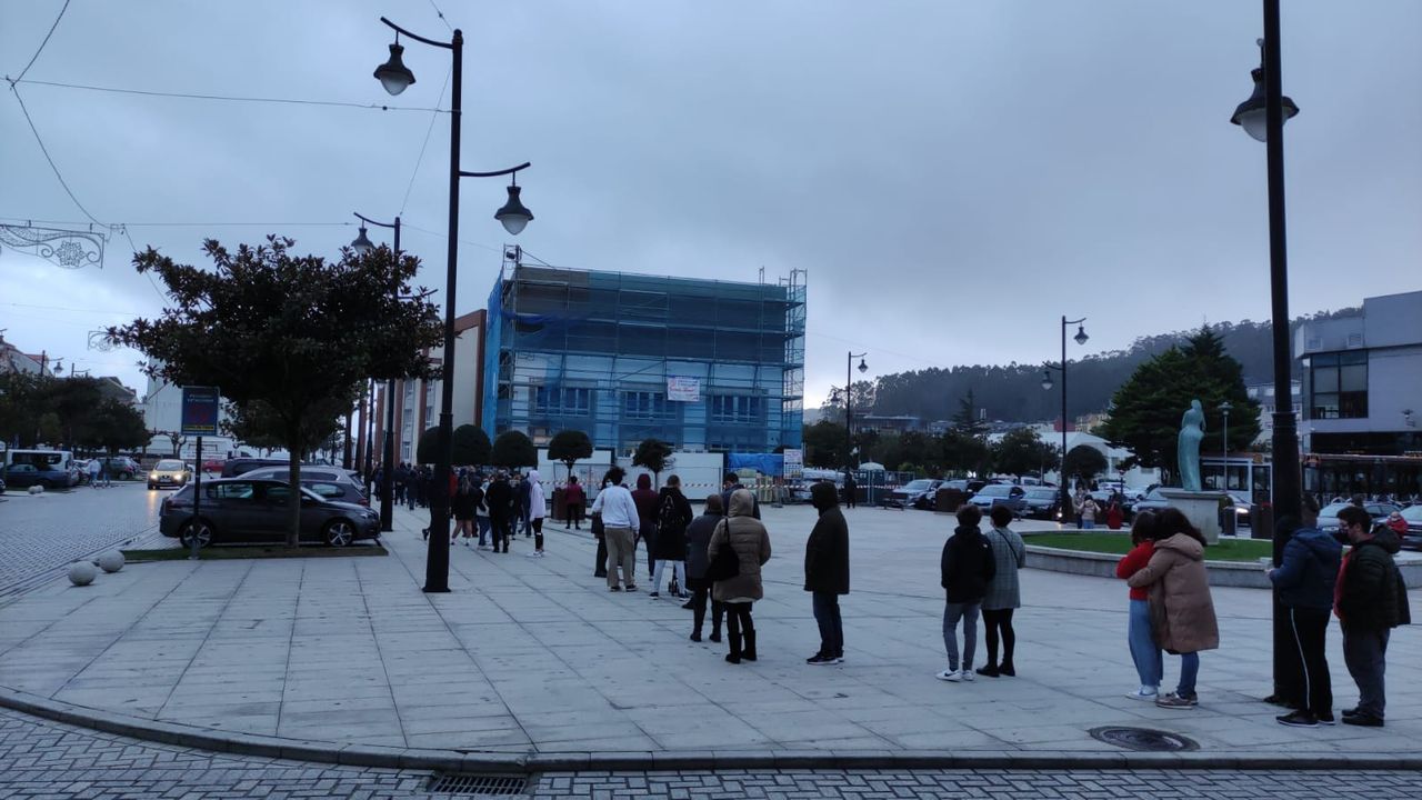 Inciendio en el Santuario de da Virxe da Barca
