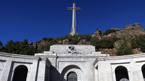 Imagen del santuario del Valle de los Caídos, donde se encuentra por ahora la tumba de Francisco Franco