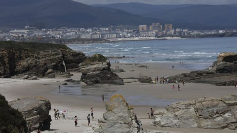 Barreiros (en imagen) y Foz son los concellos marianos con mar con mayor riesgo ssmico