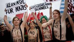Activistas de Femen en Berln