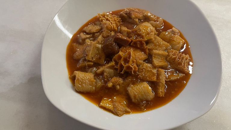 Así lucen los callos a «la Tabernilla», ganador del concurso el año pasado