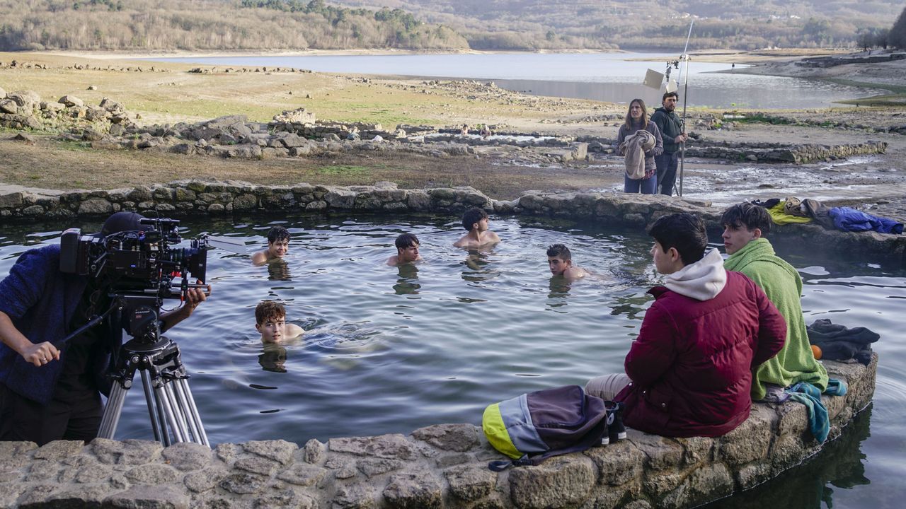 El equipo del corto estar rodando en las termas de Bande hasta el domingo