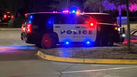 Un coche de la polica en Estados Unidos
