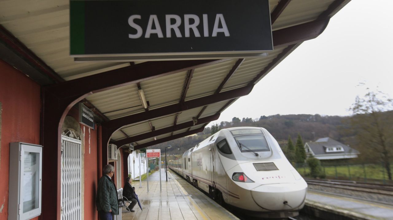 As arrancaron las Jornadas Jurdicas en Sarria.Estacin de tren de Sarria