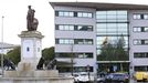 El edificio de los juzgados de Lugo, en la Praza de Avils.